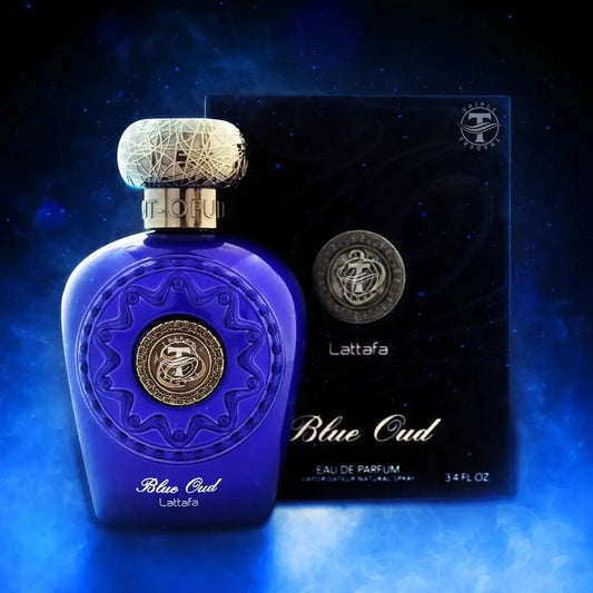 Parfum arabesc albastru