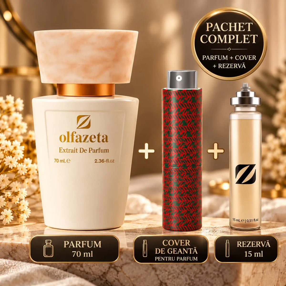 Set Parfum Damă - Olfazeta Dark Affair Cod 119
