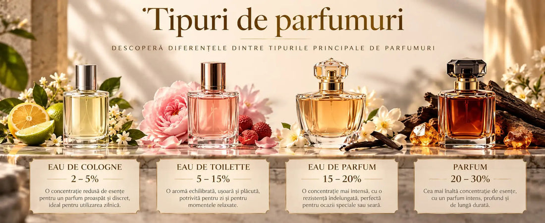 Diferența dintre Parfum și Apă de Parfum – EDP vs Parfum