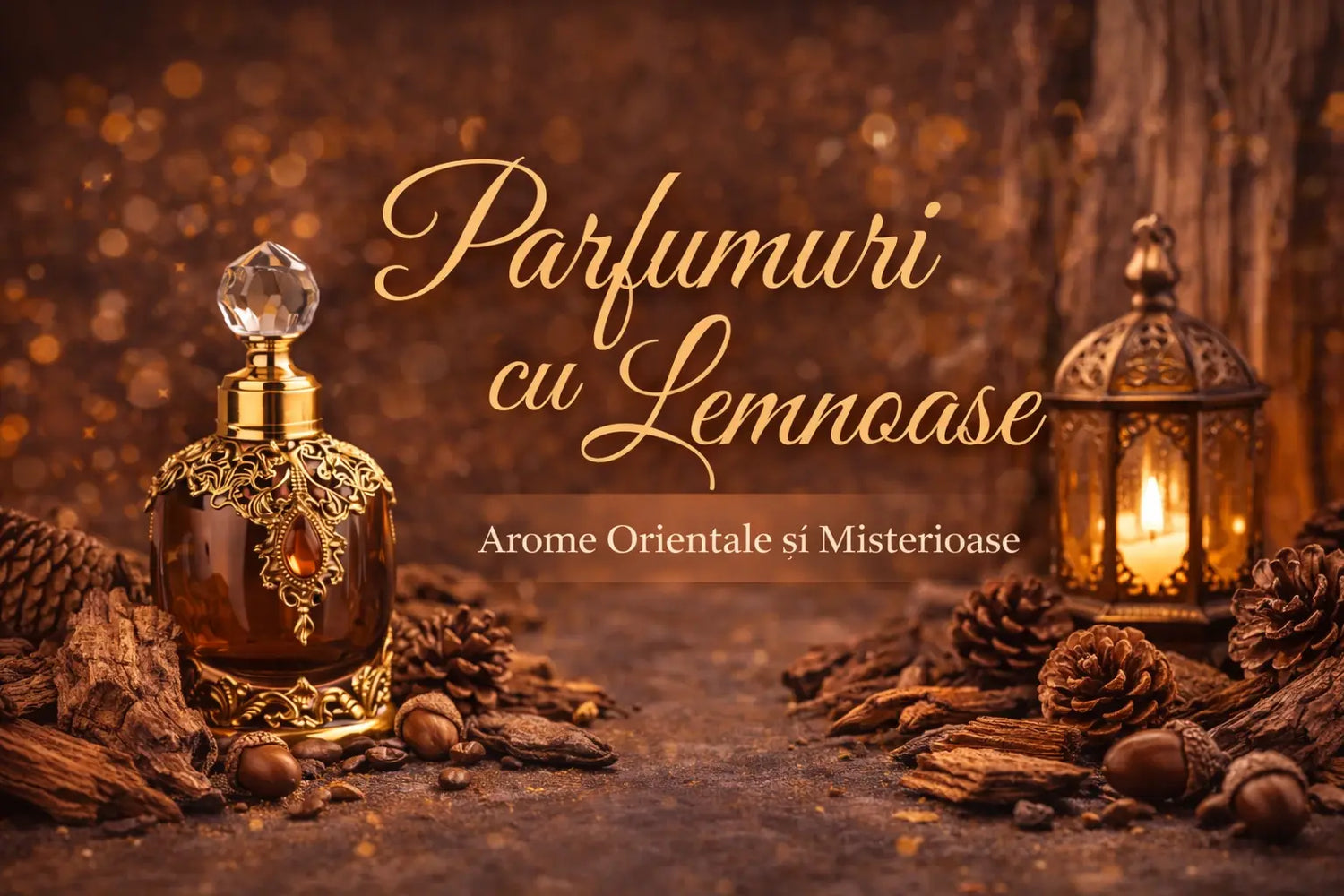Parfumuri Lemnoase pentru Femei și Bărbați | Santal, Cedru & Oud