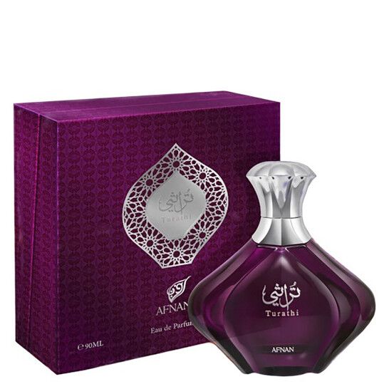Afnan Turathi Purple - Parfum arabesc Floral Dulce, Lemnos