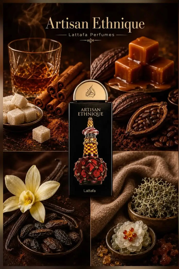 Parfum Lattafa Artisan Ethnique Unisex Ambrat Gurmand 100ml – Olfino