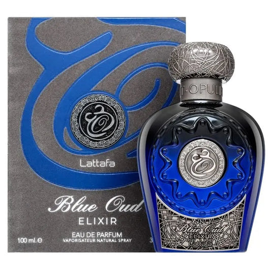 Lattafa Blue Oud Elixir – Parfum arabesc Unisex