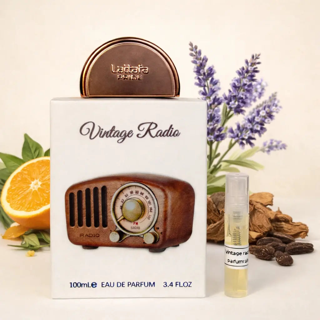 Mostră Parfum Arabesc Vintage Radio – Lattafa - 3 ml