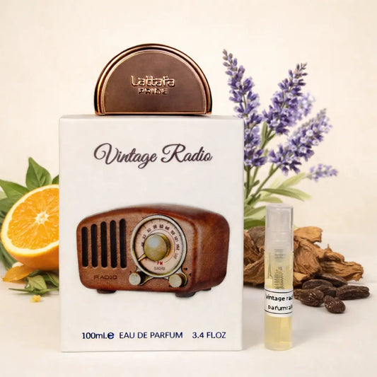 Mostră Parfum Arabesc Vintage Radio – Lattafa - 3 ml