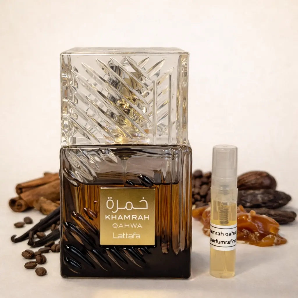 Mostră Parfum Arabesc Khamrah Qahwa – Lattafa - 3ml