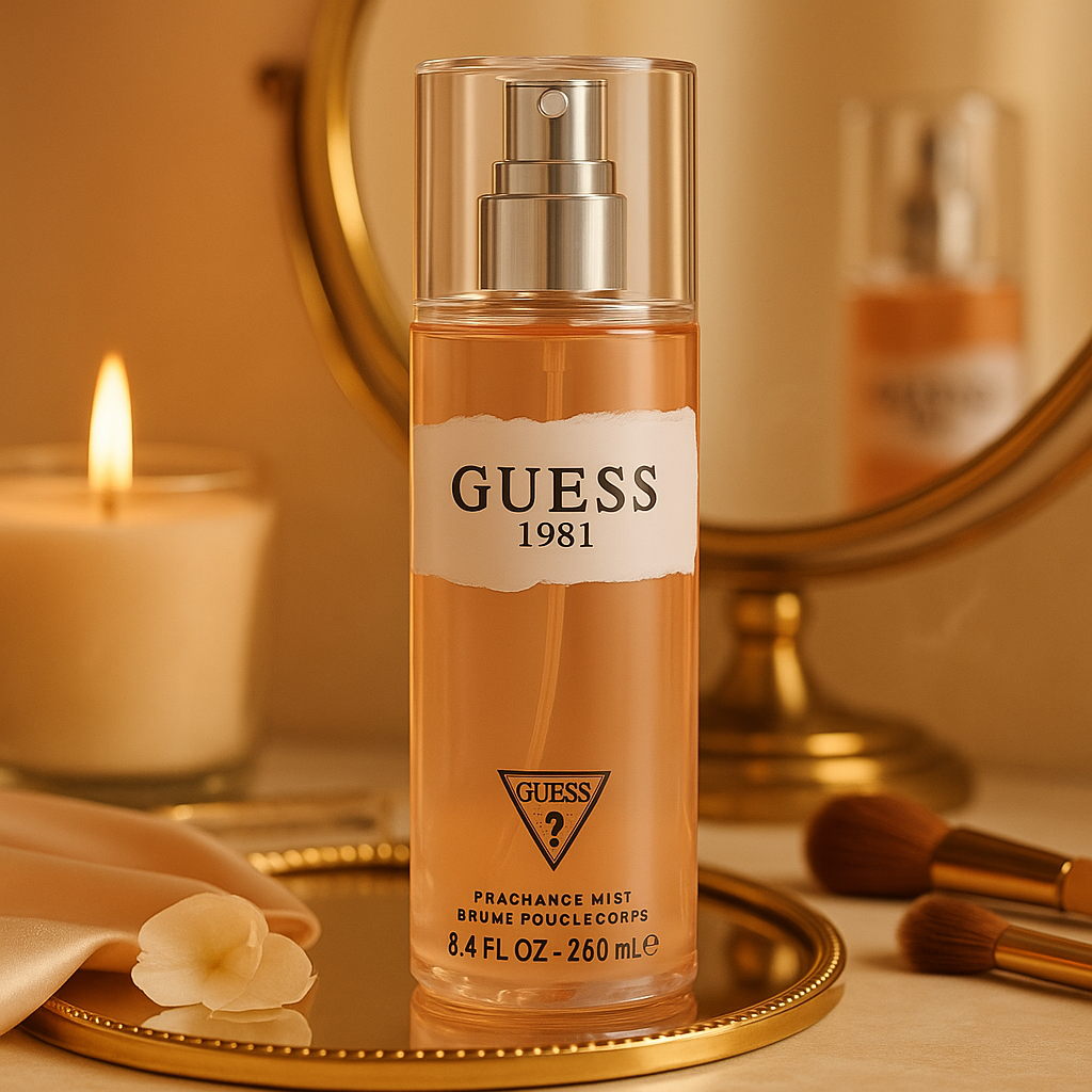 Spray de corp Guess 1981 – Aromă florală sofisticată 250ml