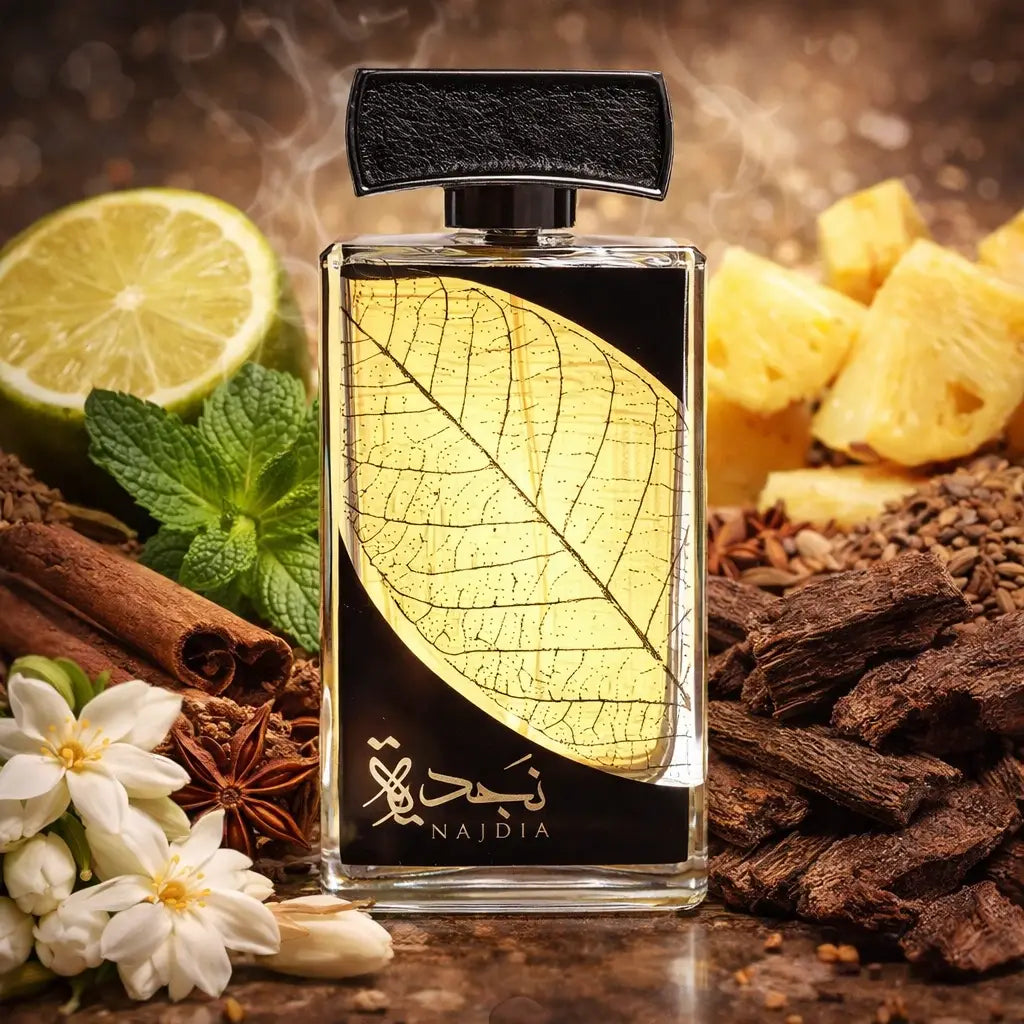 Najdia Lattafa – Parfum Arabesc Unisex Aromatic Aquatic - Olfino