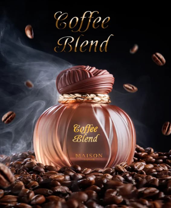 Coffee Blend Maison Asrar — Parfum Unisex Gourmand Cafea Vanilie 100 ml