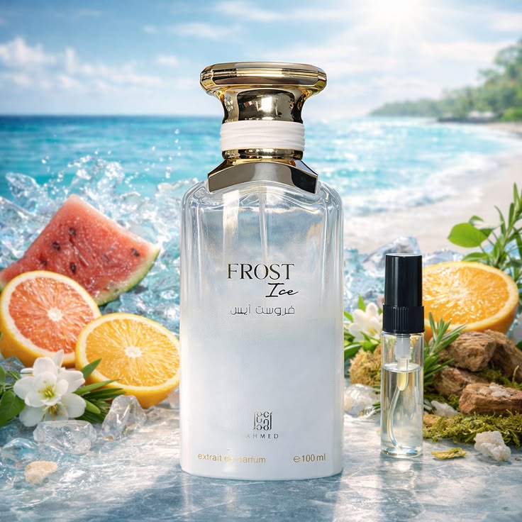 Ahmed Al Maghribi Frost Ice — Extract de Parfum Feminin Aquatic Fresh 100ml