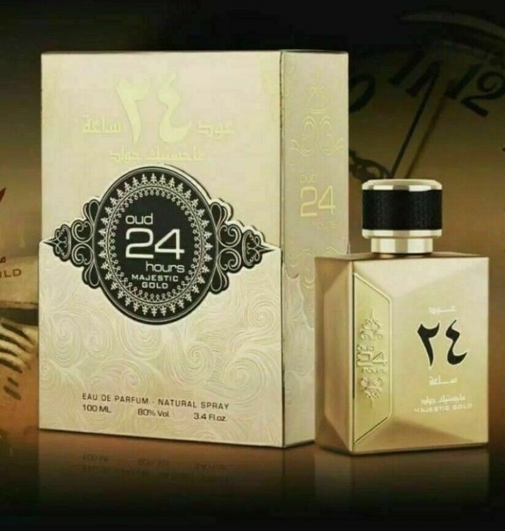 Oud 24 Hours Majestic Gold - Parfum unisex condimentat floral