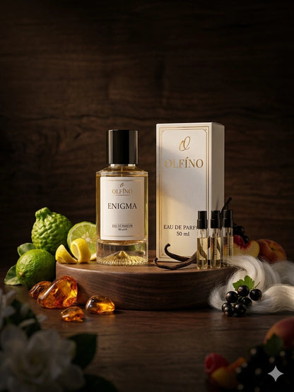 Parfum damă floral ambrat dulce – Olfino Enigma