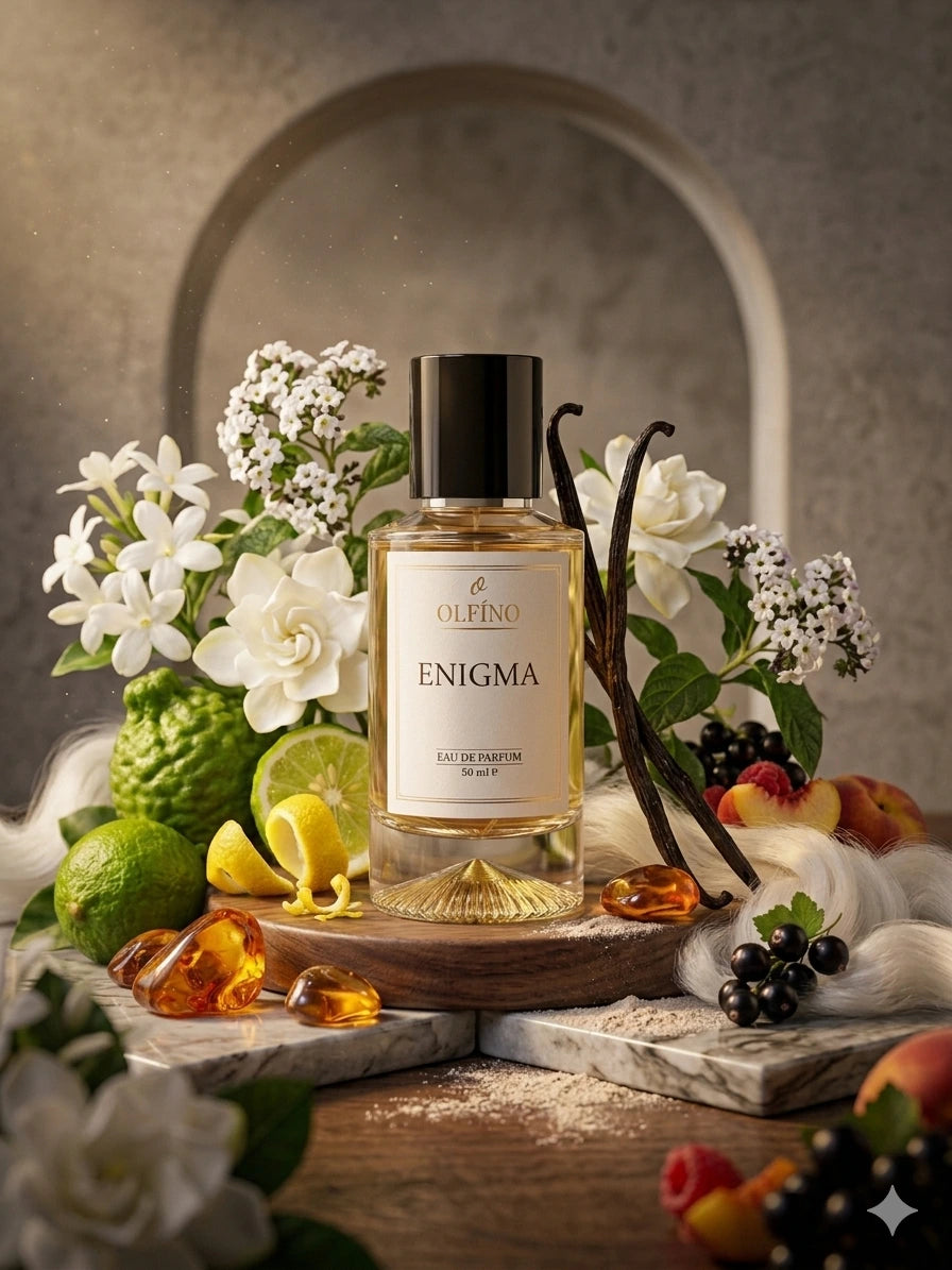 Parfum damă floral ambrat dulce – Olfino Enigma