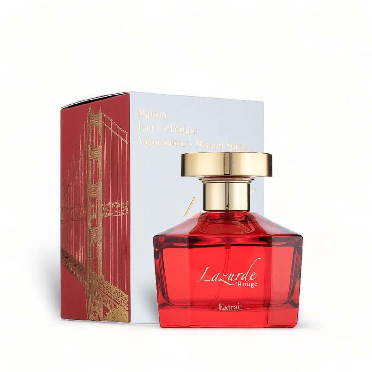 Lazurde Rouge, Fragrance World - Extract de Parfum Inspirat din Baccarat Rouge 540