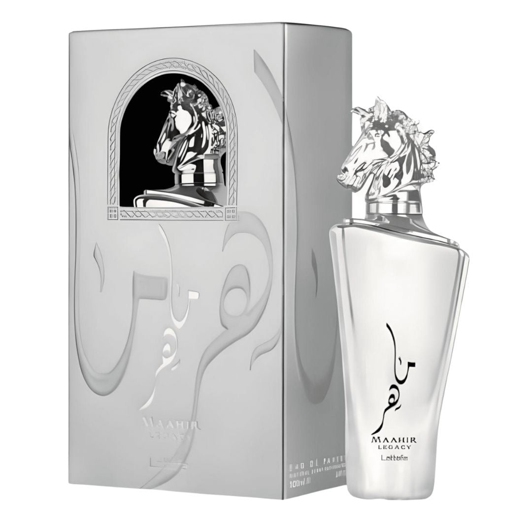 Lattafa Maahir Legacy - Parfum Arabesc bărbați Lemnos Floral