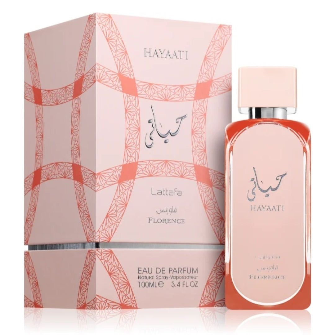 Parfum arăbesc damă Floral-Fructat / Gourmand - Hayaati Florence Lattafa