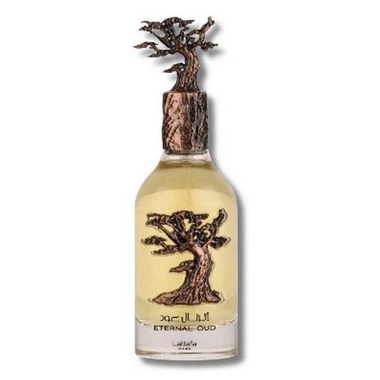 Lattafa Eternal Oud - Parfum arabesc unisex condimentat-lemnos
