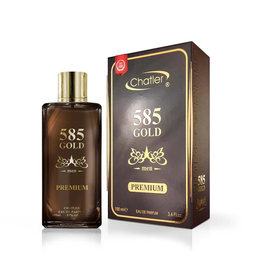 Parfum Chatler – 585 Gold Men Premium 100 ml – Inspirat din 1 Million Prive