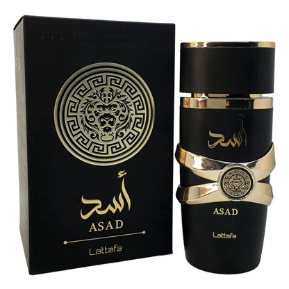 Lattafa Asad – Parfum Arabesc Bărbătesc, Lemnos și Oriental
