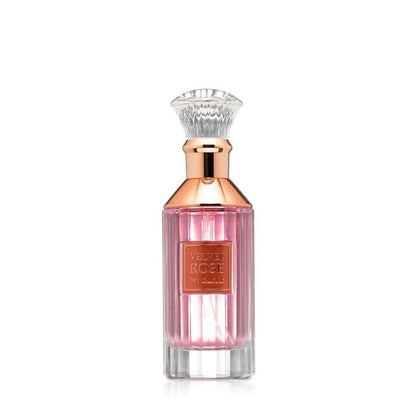 Lattafa Velvet Rose - Parfum arăbesc fructat cu trandafir și vanilie