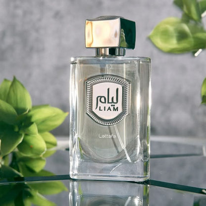 Mostre Lattafa Liam Grey — Parfum Unisex Ceai Negru și Smochine