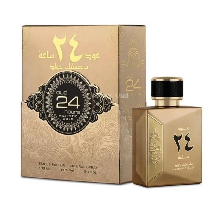 Oud 24 Hours Majestic Gold - Parfum unisex condimentat floral