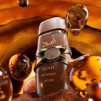 Asad Bourbon Parfum arabesc bărbați dulce condimentat cu cacao