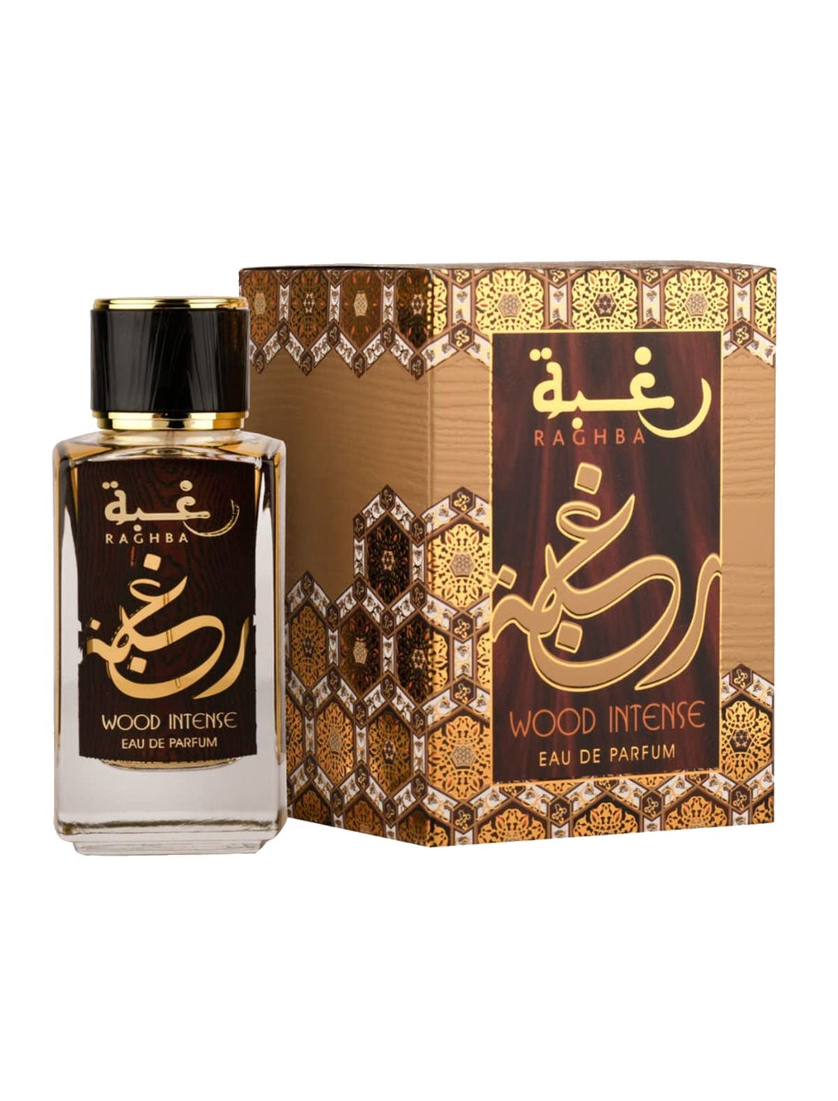 Lattafa Raghba Wood Intense - Parfum arabesc bărbați lemnos