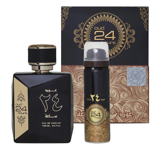 Set Parfum arabesc Oud 24 Hours Ard Al Zaafaran – Unisex