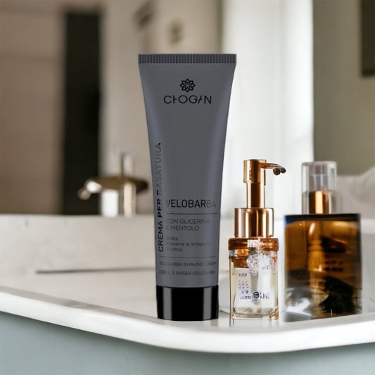 Crema de ras pentru barbierit zilnic Chogan Velobarba - ALSA SHOP